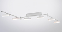 T6LZ-S6 WT Led 3000*4000*6500K встроен ручной блок переключения на корпусе,36W,размер:1520*80*140мм  от магазина Светотехника