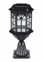 Ю507 (6) АКЦИЯ LED 5W на солнечных батареях уличный светильник (черный) от магазина Светотехника
