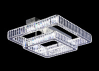БЖ522/600+400*2 CR Led 3000+4000+6500K, 312W, диммер, хрусталь К9, размер: 600+400*H210мм (1) светил от магазина Светотехника