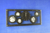 М1002А black colour (в кор.8шт.) АКЦИЯ - Часы-фоторамка, размер: 600*275 мм, материал: МДФ, стекло. от магазина Светотехника