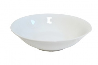 с9-WHITE (в уп.24шт.) - Салатник 9 "Белье" гладкий край, D=23см, V=1200мл, материал: фарфор. от магазина Светотехника