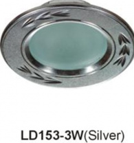 ФLD153-3W LED6000K Silver АКЦИЯ точечный свет от магазина Светотехника