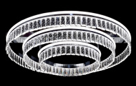 6335-40+60+80C CH Led 3000+6000K, 226W, диммер, хрусталь, размер: D800*H240мм (1) светильник потолоч от магазина Светотехника