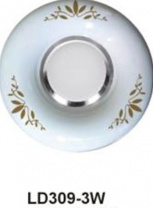 ФLD309-3W LED6000K WT+GD+CR АКЦИЯ точечный свет от магазина Светотехника