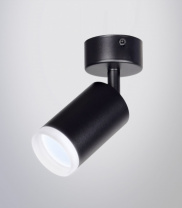 PRD-G 0016/1 BK+FR 60*53*160мм патрон: GU10 лампочка в комплект не входит (50) светильник потолочны от магазина Светотехника