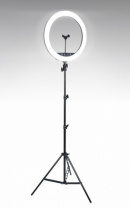 Ф-TY3061 BK (10), AC 220V LED45W,3000-5500K, 5240LM, RA95+, размер: D45см, H2,1м, напольная подставк от магазина Светотехника