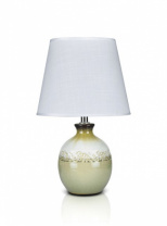 К-F668-5,5" Grey+White shade H32см (24) светильник настольный от магазина Светотехника