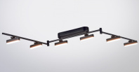 T6LZ-S6 BK Led 3000*4000*6500K встроен ручной блок переключения на корпусе,36W,размер:1520*80*140мм  от магазина Светотехника