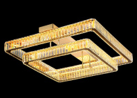 БЖ522/800+600*2 GD Led 3000+4000+6500K, 450W, диммер, хрусталь К9, размер: 800+600*H210мм (1) светил от магазина Светотехника