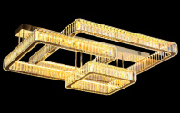 БЖ522/1000+800 GD Led 3000+4000+6500K, 576W, диммер, хрусталь К9, размер: 1000+800*H300мм (1) светил от магазина Светотехника